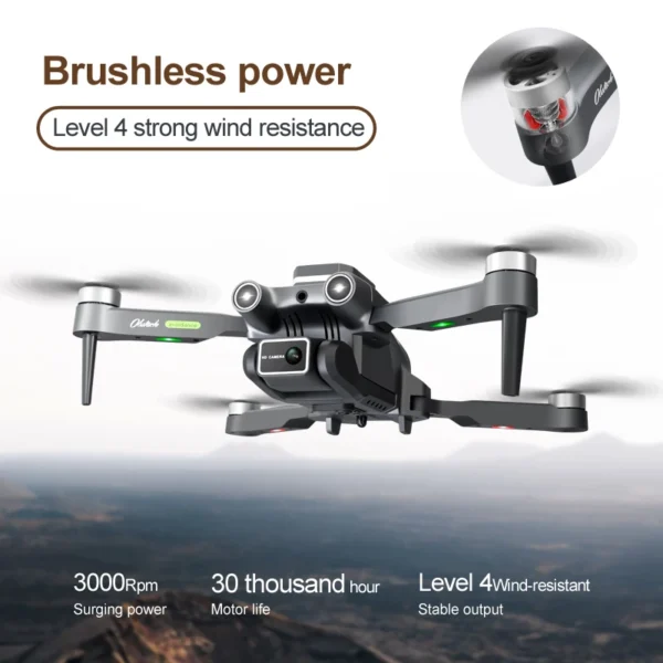 H23 RC Drone Profesional Dual HD Camera Aerial Photography FPV Helicopters Obstacle Avoidance Foldable RC Quadcopter Toys - Image 5