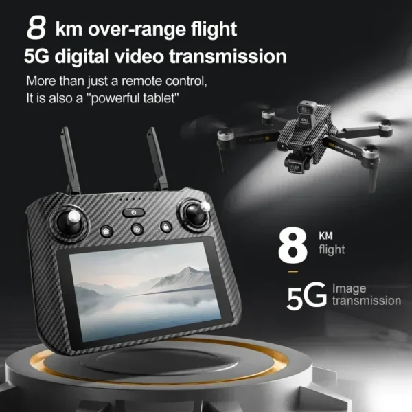 AE86 PRO Max Profesional Drone with 8K HD Camera 3-axis gimbal Aerial Photography Obstacle Avoidance FPV GPS Dron RC Quadcopter - Image 4