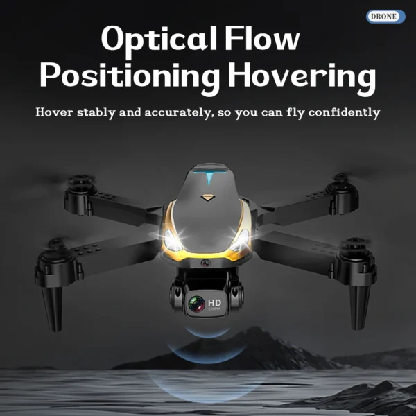 M8 Dual Camera Drone Toys Drone with 2 Batterys, Intelligent Obstacle Avoidance, Optical Flow, HD Camera, 360-degree rolling - Image 5