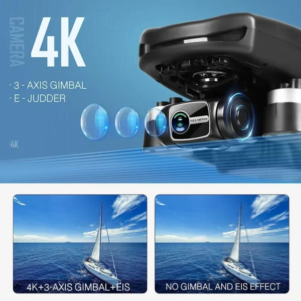 NBD GPS Drone with 4k Camera for Adults 5G WiFi Transmission EIS Technology Gimbal Camera Brushless Motor Professional Drone - Image 3