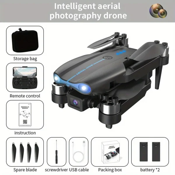 E99MAX Brushless Optical Flow Dual Camera Drone High Definition Aerial Photography Four Axis Aircraft RC Quadcopter - Image 6