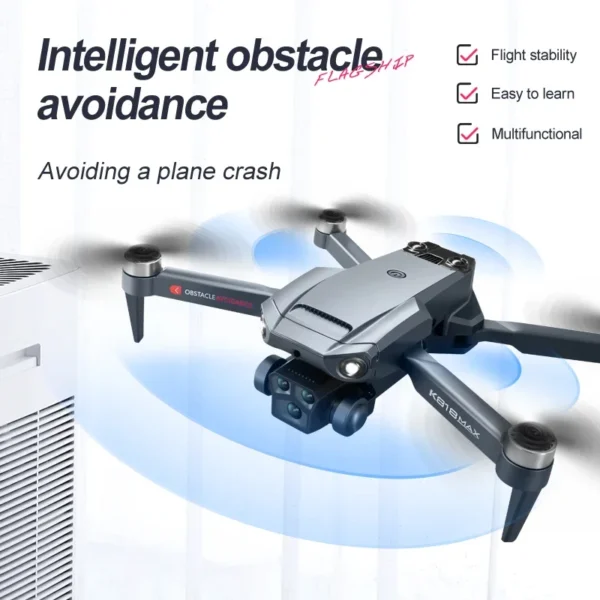 NEW K818 Max Drone With 4K Aerial Photography HD Camera Professional Brushless Obstacle Avoidance Folding Quadcopter RC UAV Toys - Image 5