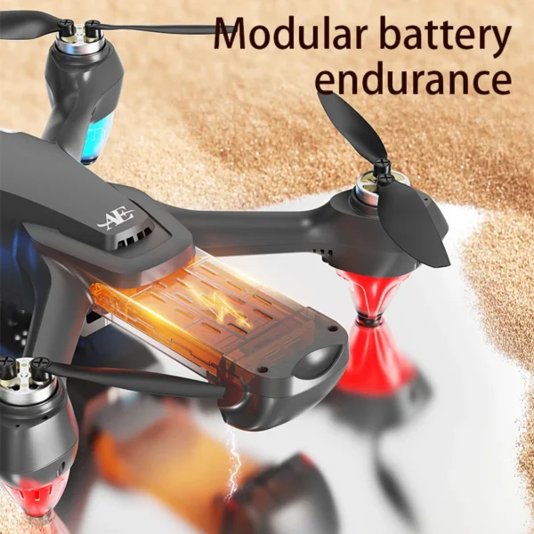 AE9 Drone with 4K Camera GPS Screen Remote Brushless Motor FPV Flight Time 25 Mins RC Dron - Image 4