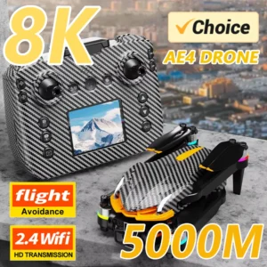 KBDFA AE4 Pro Drone 8K Dual Camera Rc Quadcopter With Function Trajectory Flight Gesture Control Rc Quadcopter Drone Toys