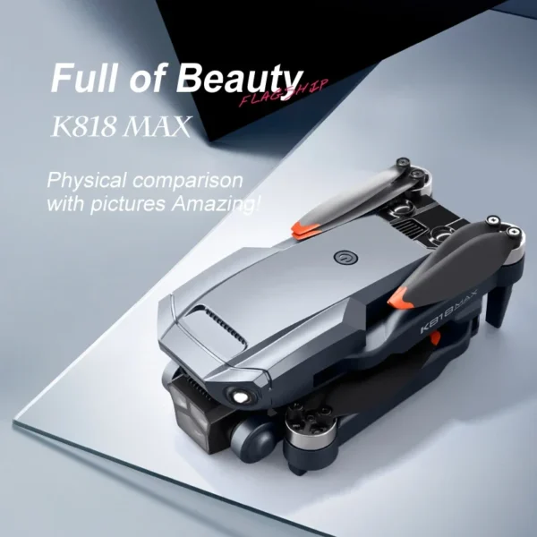 NEW K818 Max Drone With 4K Aerial Photography HD Camera Professional Brushless Obstacle Avoidance Folding Quadcopter RC UAV Toys - Image 4