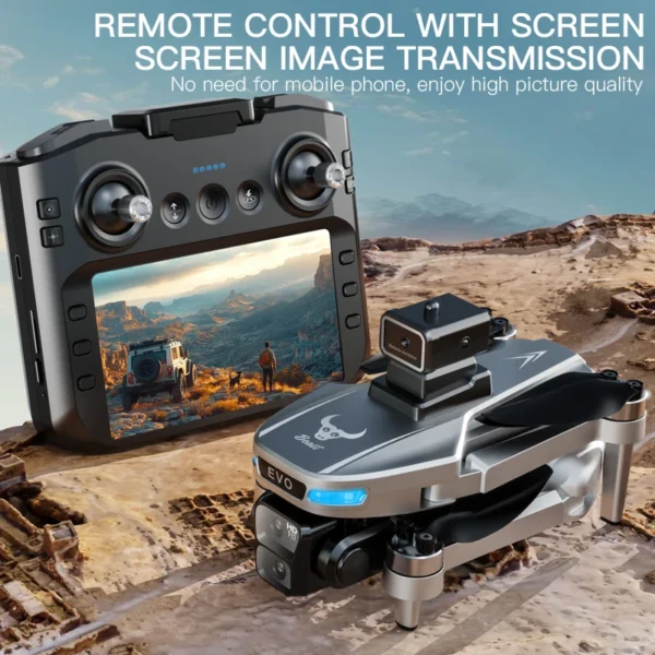 SG901 MAX Drone 8K Professional HD Dual Camera With Screen GPS 5G WIFI 360°Obstacle Avoidance Brushless Foldable Quadcopter Dron - Image 4