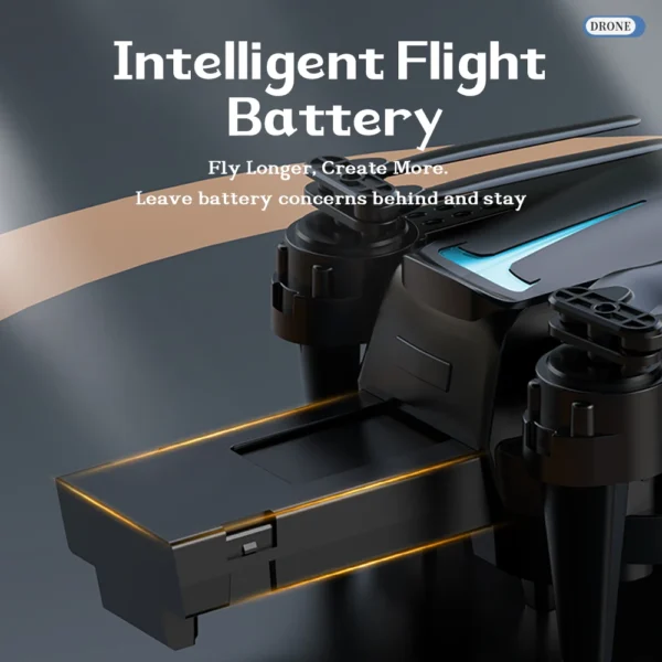 M8 Dual Camera Drone Toys Drone with 2 Batterys, Intelligent Obstacle Avoidance, Optical Flow, HD Camera, 360-degree rolling - Image 6