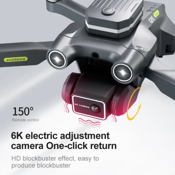 H23 RC Drone Profesional Dual HD Camera Aerial Photography FPV Helicopters Obstacle Avoidance Foldable RC Quadcopter Toys - Image 4